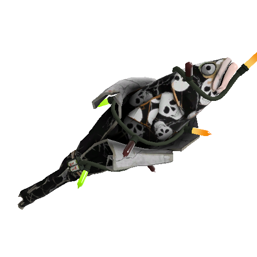 Strange Festivized Professional Killstreak Skull Cracked Holy Mackerel (Field-Tested)