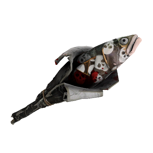 Skull Cracked Holy Mackerel (Battle Scarred)