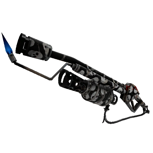 Skull Cracked Flame Thrower (Well-Worn)