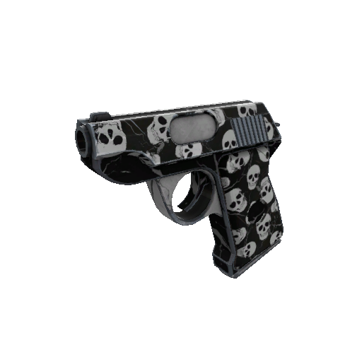 Skull Cracked Pistol (Minimal Wear)