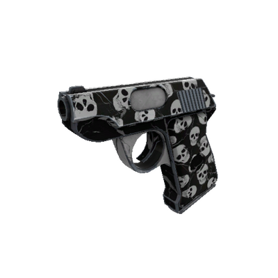 Unusual Professional Killstreak Skull Cracked Pistol (Minimal Wear)