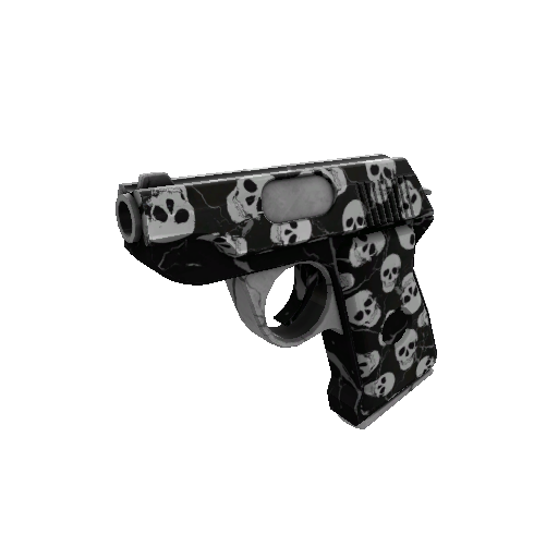 Skull Cracked Pistol