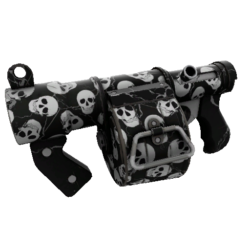 Strange Skull Cracked Stickybomb Launcher (Minimal Wear)