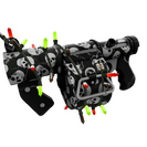 Unusual Festivized Professional Killstreak Skull Cracked Stickybomb Launcher (Factory New)