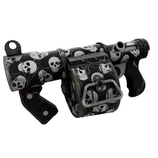 Skull Cracked Stickybomb Launcher (Field-Tested)