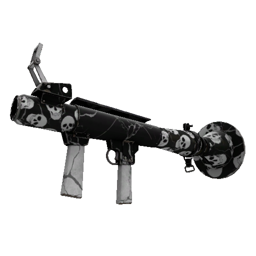 Skull Cracked Rocket Launcher (Minimal Wear)