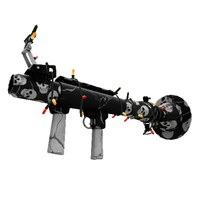 Strange Festivized Specialized Killstreak Skull Cracked Rocket Launcher (Factory New)