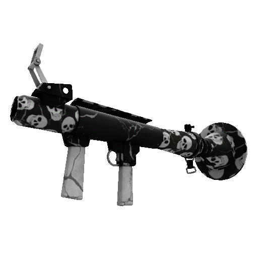 Skull Cracked Rocket Launcher