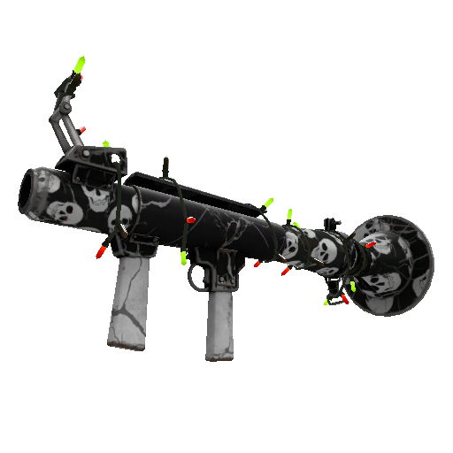 Festivized Killstreak Skull Cracked Rocket Launcher (Field-Tested)
