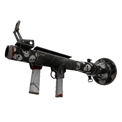 Skull Cracked Rocket Launcher (Battle Scarred)