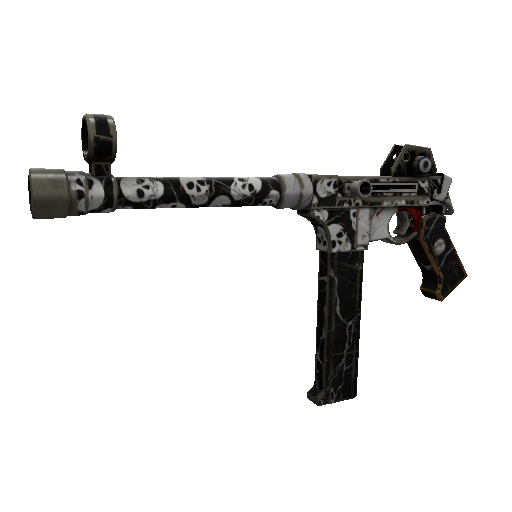 Skull Cracked SMG (Well-Worn)