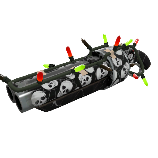 Festivized Skull Cracked Scattergun (Field-Tested)