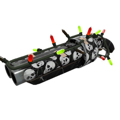 Unusual Festivized Killstreak Skull Cracked Scattergun (Field-Tested)