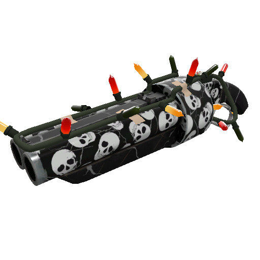 Festivized Skull Cracked Scattergun (Minimal Wear)