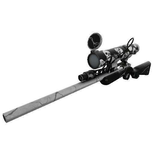 Specialized Killstreak Skull Cracked Sniper Rifle (Minimal Wear)