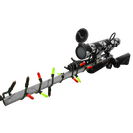 Strange Festivized Specialized Killstreak Skull Cracked Sniper Rifle (Field-Tested)