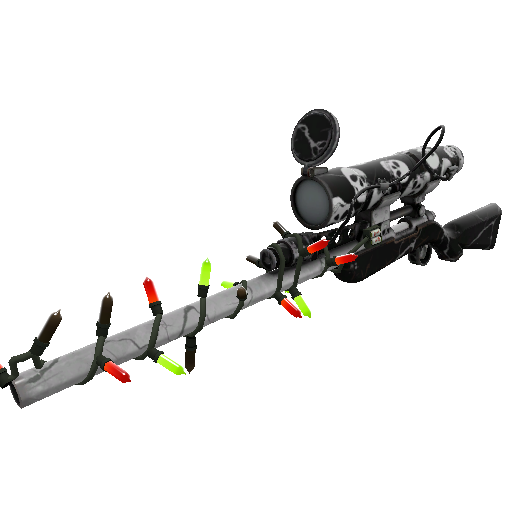 Festivized Skull Cracked Sniper Rifle (Field-Tested)