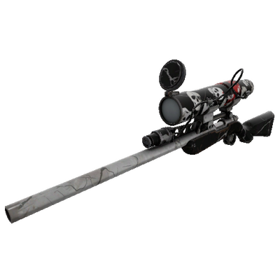 Skull Cracked Sniper Rifle (Well-Worn)