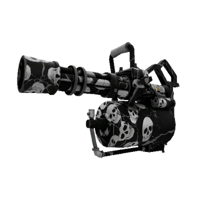 Skull Cracked Minigun (Minimal Wear)
