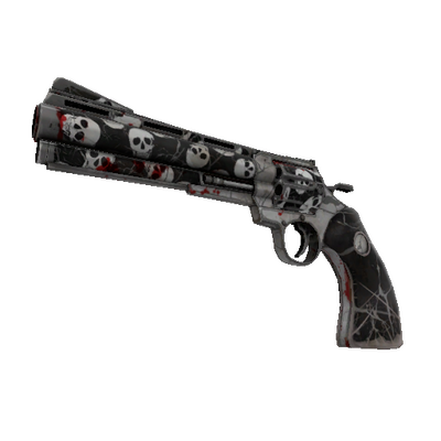 Skull Cracked Revolver (Battle Scarred)