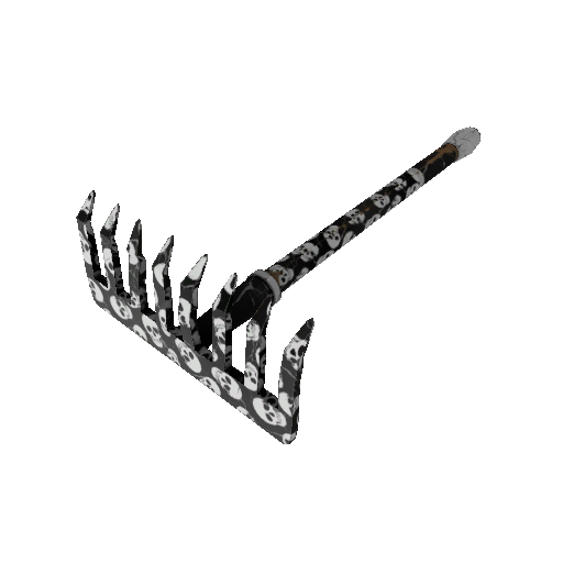 Skull Cracked Back Scratcher (Minimal Wear)