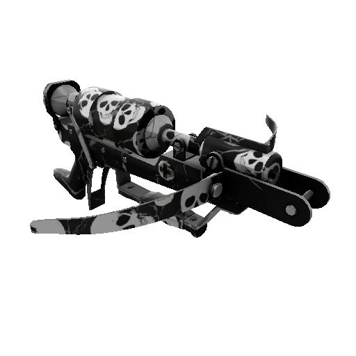 Specialized Killstreak Skull Cracked Crusader's Crossbow (Minimal Wear)