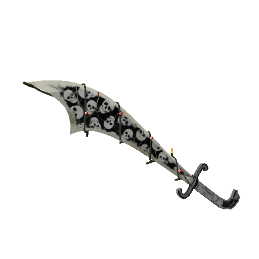 Strange Festivized Professional Killstreak Skull Cracked Persian Persuader (Well-Worn)