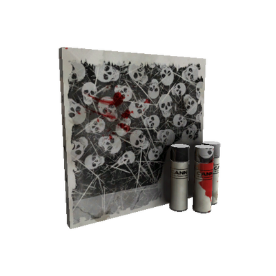 Strange Skull Cracked War Paint (Battle Scarred)