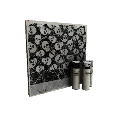 Strange Skull Cracked War Paint (Well-Worn)
