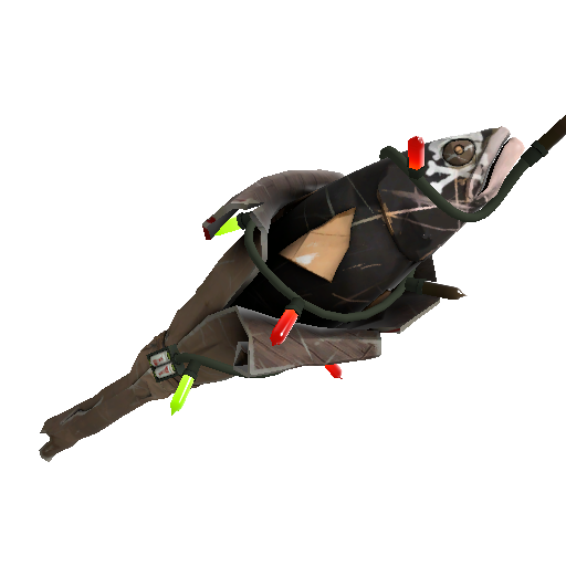 Strange Festivized Professional Killstreak Swashbuckled Holy Mackerel (Well-Worn)