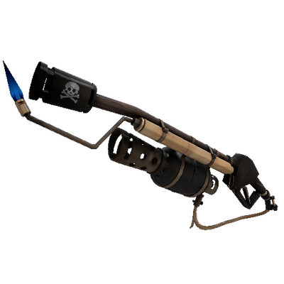 Strange Specialized Killstreak Swashbuckled Flame Thrower (Minimal Wear)
