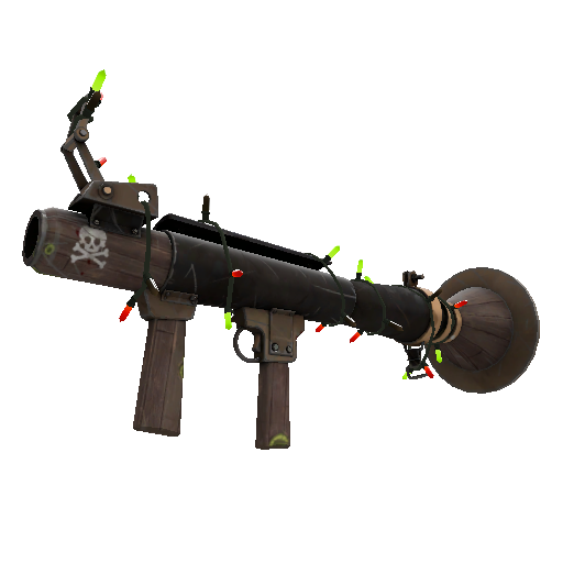 Festivized Swashbuckled Rocket Launcher (Well-Worn)