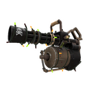 Unusual Festivized Professional Killstreak Swashbuckled Minigun (Field-Tested)
