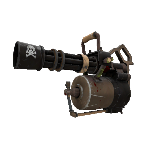 Strange Swashbuckled Minigun (Well-Worn)