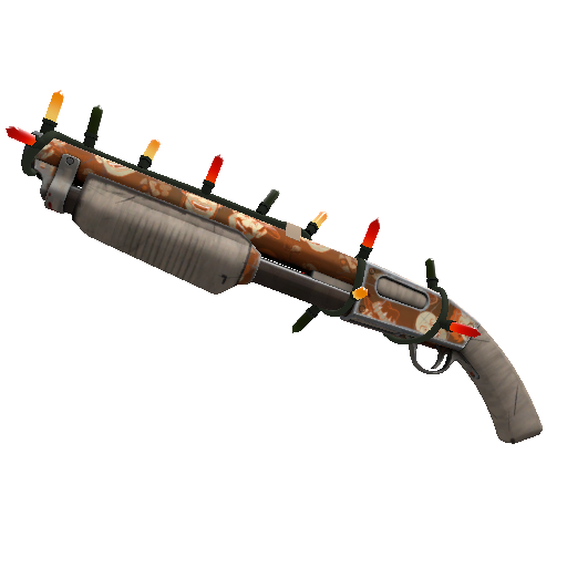 Unusual Festivized Sarsaparilla Sprayed Shotgun (Field-Tested)