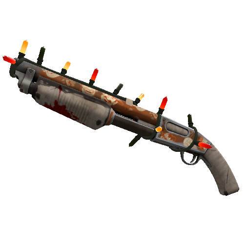 Strange Festivized Sarsaparilla Sprayed Shotgun (Well-Worn)