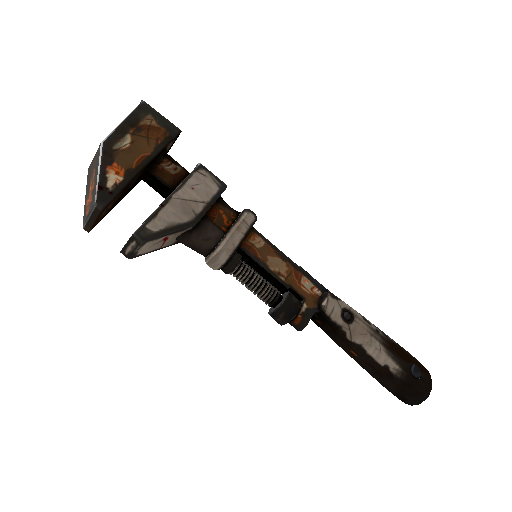 Sarsaparilla Sprayed Wrench (Well-Worn)