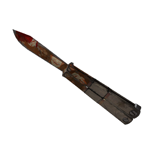 Sarsaparilla Sprayed Knife (Well-Worn)