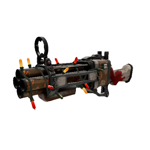 Strange Festivized Specialized Killstreak Sarsaparilla Sprayed Iron Bomber (Battle Scarred)