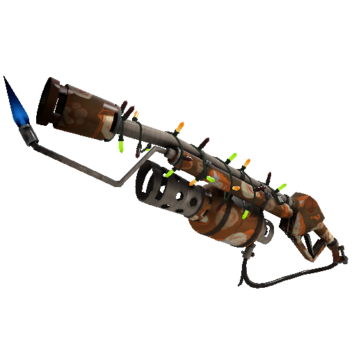 Festivized Killstreak Sarsaparilla Sprayed Flame Thrower (Minimal Wear)