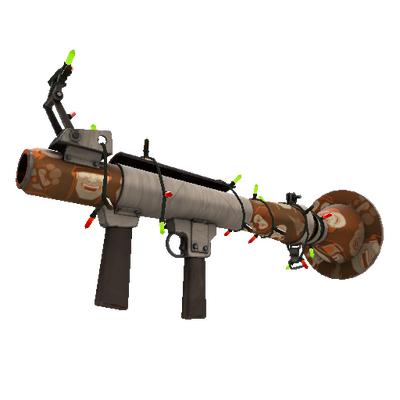 Strange Festivized Sarsaparilla Sprayed Rocket Launcher (Minimal Wear)