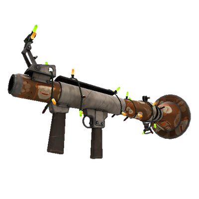 Strange Festivized Killstreak Sarsaparilla Sprayed Rocket Launcher (Well-Worn)