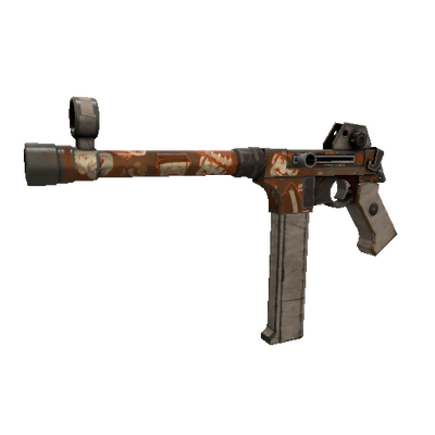 Sarsaparilla Sprayed SMG (Well-Worn)