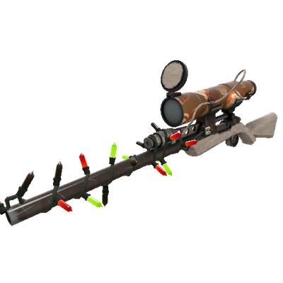 Unusual Festivized Sarsaparilla Sprayed Sniper Rifle (Field-Tested)