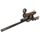 Strange Sarsaparilla Sprayed Sniper Rifle (Battle Scarred)