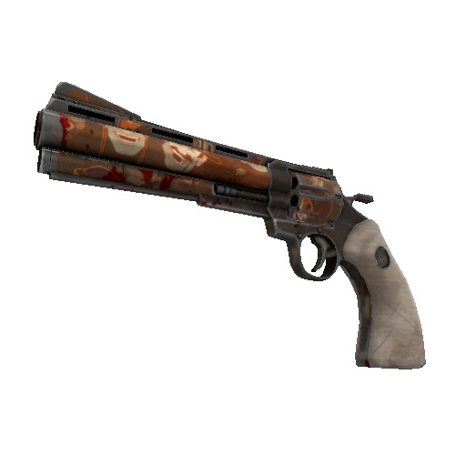 Sarsaparilla Sprayed Revolver (Battle Scarred)