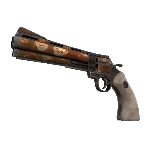 Sarsaparilla Sprayed Revolver (Well-Worn)