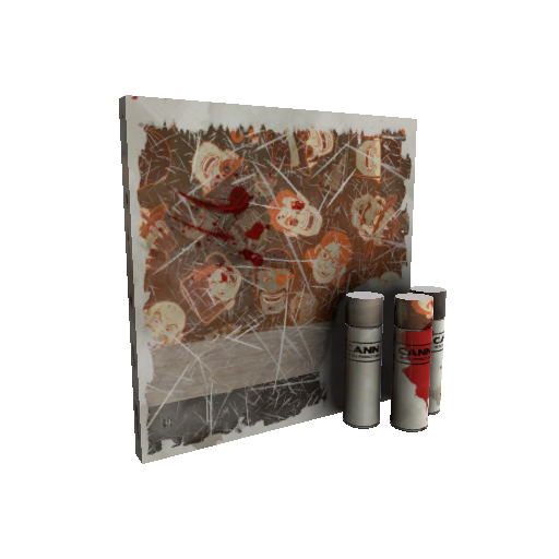 Strange Sarsaparilla Sprayed War Paint (Battle Scarred)