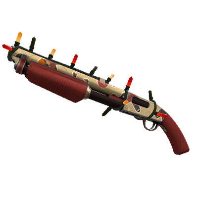 Unusual Festivized Specialized Killstreak Cookie Fortress Shotgun (Minimal Wear)
