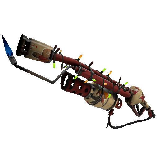 Festivized Cookie Fortress Flame Thrower (Field-Tested)